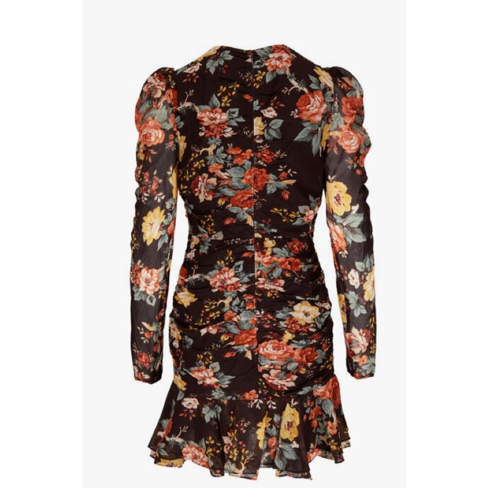 VERONICA BEARD
Hedera Oxblood Multi Mini Dress Size 10